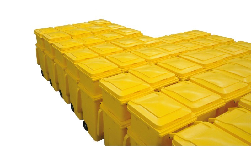 Recipient pentru gunoi menajer 240l